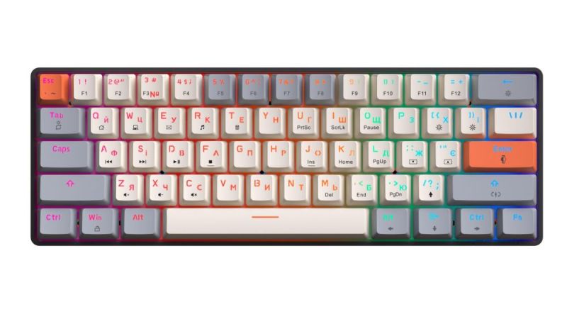 Клавіатура GamePro MK130 V2 Infinity QLAB Sakura Black (MK130-V2-B-QS)