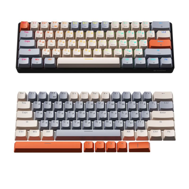 Клавіатура GamePro MK130 V2 Infinity QLAB Sakura Black (MK130-V2-B-QS)
