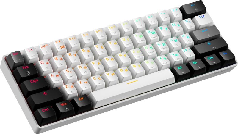 Клавиатура GamePro Genesis Infinity Black/White (MK130BW)