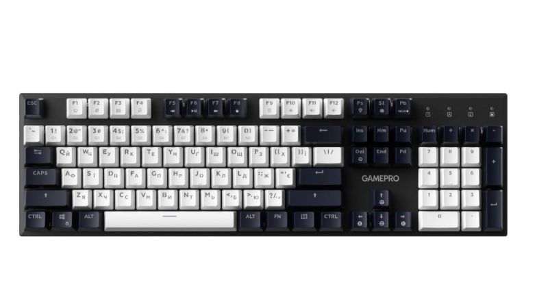 Клавіатура GamePro Genesis Metallic Outemu Red Swithes USB Black (MK144B)