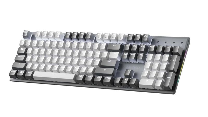 Клавіатура GamePro Genesis Metallic Outemu Red Swithes USB Gray (MK144G)