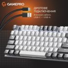 Клавіатура GamePro Genesis Metallic Outemu Red Swithes USB Gray (MK144G)