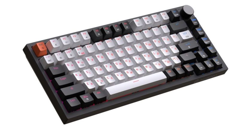 Клавіатура GamePro MK160 V2 Warden QLAB Sakura Black (MK160-V2-B-QS)