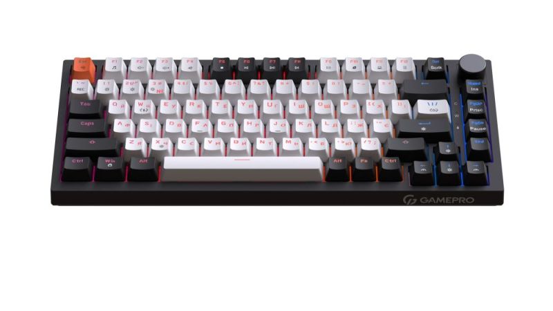 Клавіатура GamePro MK160 V2 Warden QLAB Sakura Black (MK160-V2-B-QS)