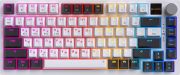 Клавиатура беспроводная GamePro Asgard Valhalla QLAB Sakura Switch White With Display (MK160-W-D-QS-PRO)