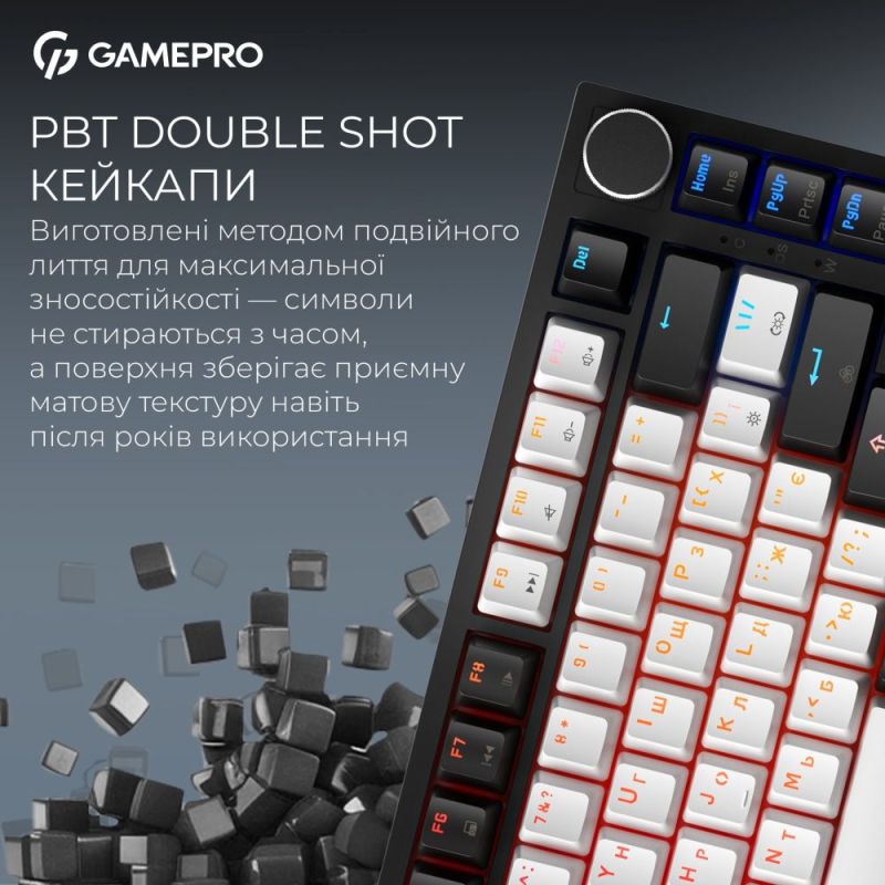 Клавиатура GamePro Asgard Valhalla Max USB Black (MK160B Max)