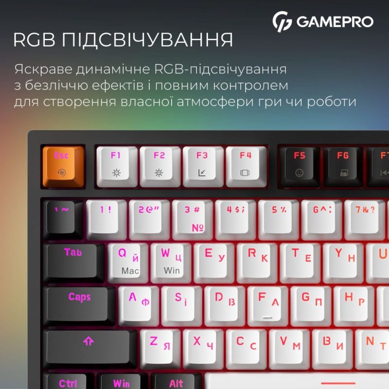 Клавиатура GamePro Asgard Valhalla Max USB Black (MK160B Max)