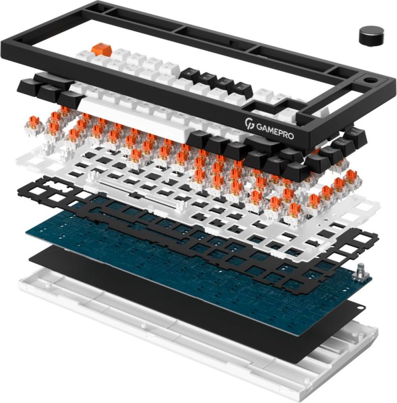 Клавиатура беспроводная GamePro Asgard Valhalla Black (MK160B Pro)