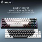 Клавиатура беспроводная GamePro Asgard Valhalla Black (MK210B Pro)