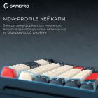 Клавіатура бездротова GamePro Asgard Yord Keychron Super Red Switch Blue (MK266BL)