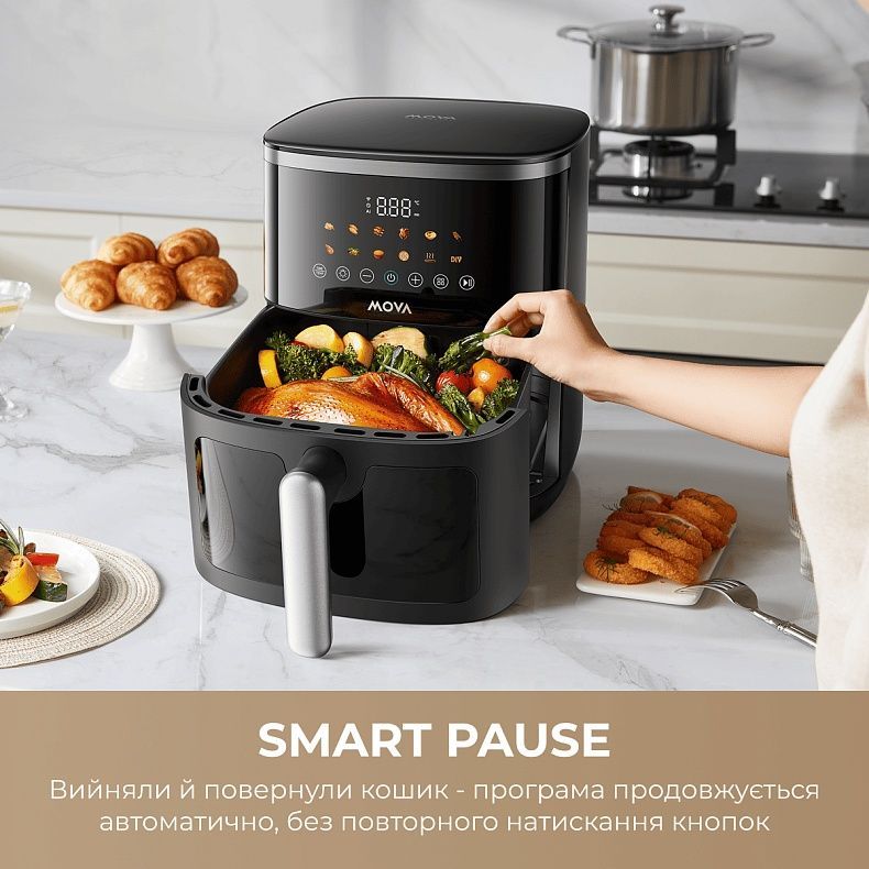 Мультипіч Mova AeroChef FD10 Pro Max Black (MOVA-FD10-PMAX-B)