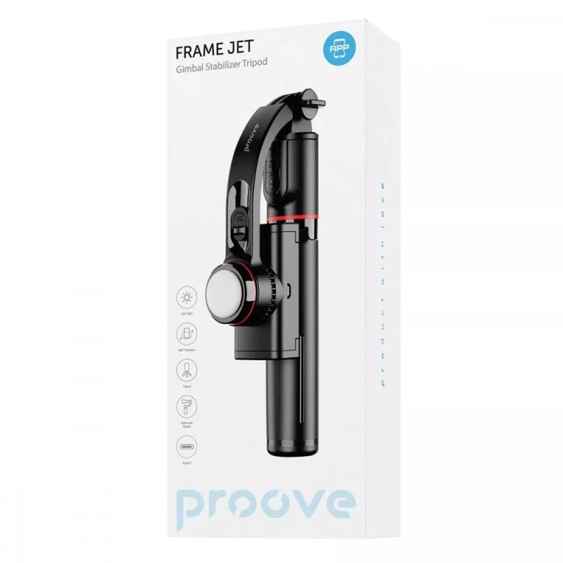Трипод Proove Frame Jet Gimbal Stabilizer 700 мм Black (MPFJ00010001)