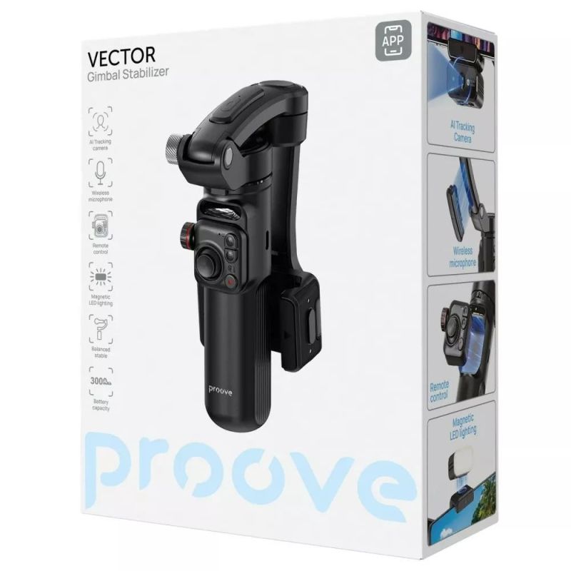 Стабилизатор Proove Vector Gimbal Stabilizer Black (MPVR00002001)