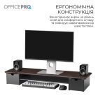 Підставка для монітора OfficePro Dark Wood/Black (MR161DW)