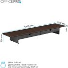 Підставка для монітора OfficePro Dark Wood/Black (MR164DW)