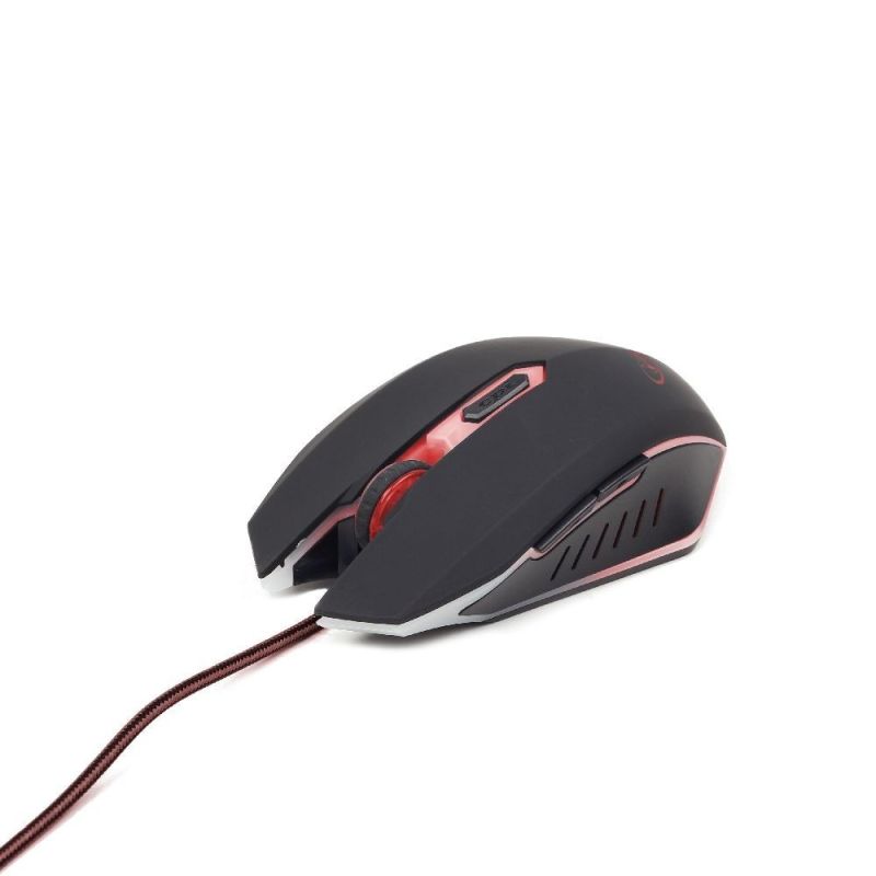 Мышь Gembird красная USB (MUSG-001-R)
