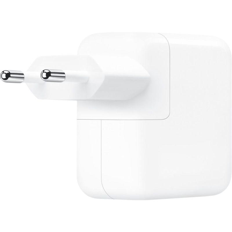 Сетевое зарядное устройство Apple 35W Dual USB-C White (MW2K3ZM/A)