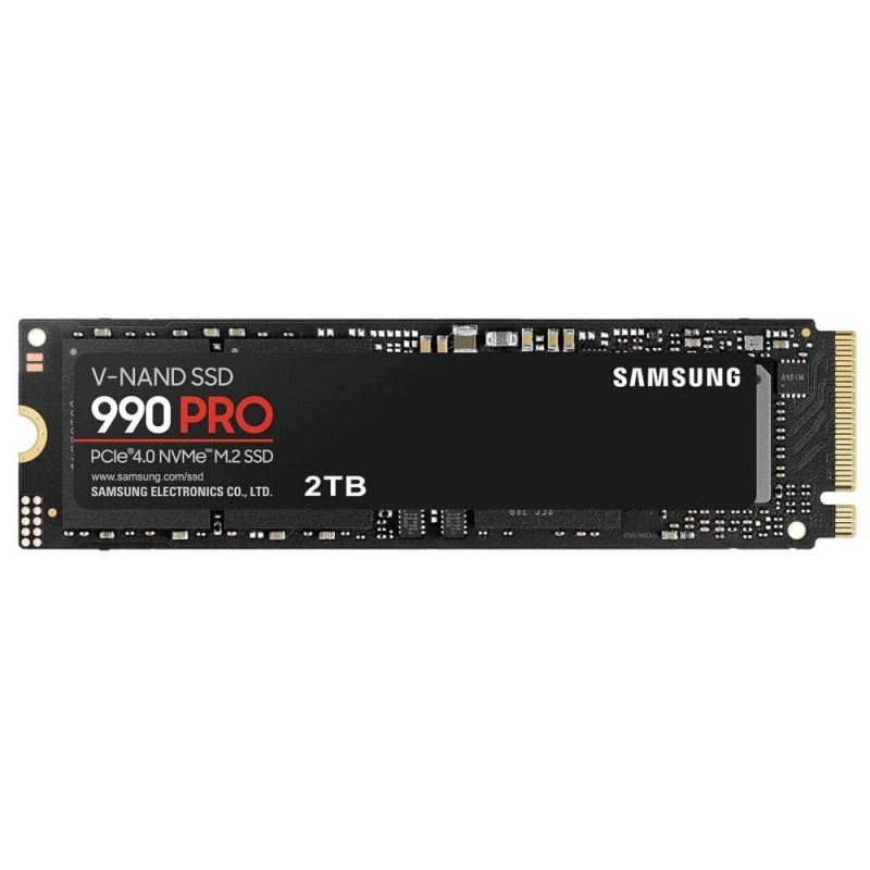 Накопитель SSD  2ТB Samsung 990 PRO M.2 2280 PCIe 4.0 x4 NVMe V-NAND TLC (MZ-V9P2T0BW)