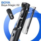Микрофон BOYA Type-C/Lightning Black (Magic-02)