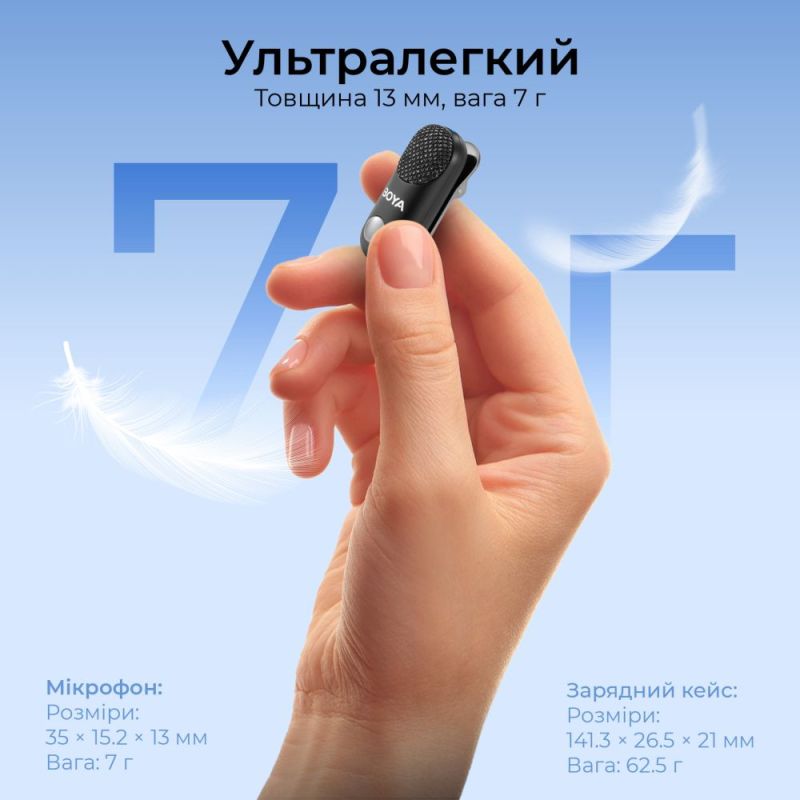 Микрофон BOYA Type-C Black (Magic-07)