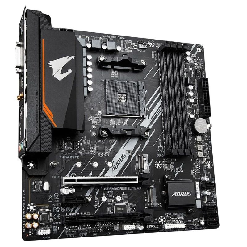 Материнская плата Gigabyte B550M Aorus Elite AX Socket AM4 (B550M AORUS ELITE AX)