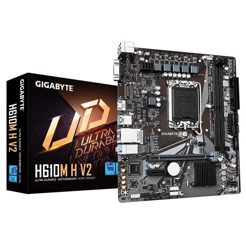 Материнська плата Gigabyte Socket 1700 (H610M H V2)