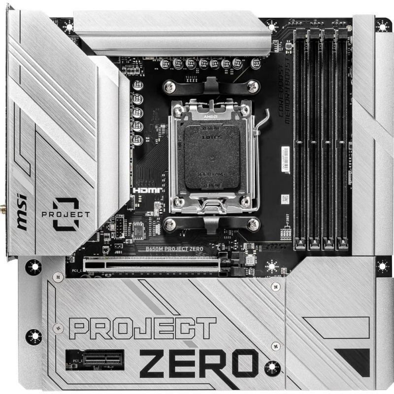 Материнская плата MSI B650M Project Zero Socket AM5 (B650M PROJECT ZERO)