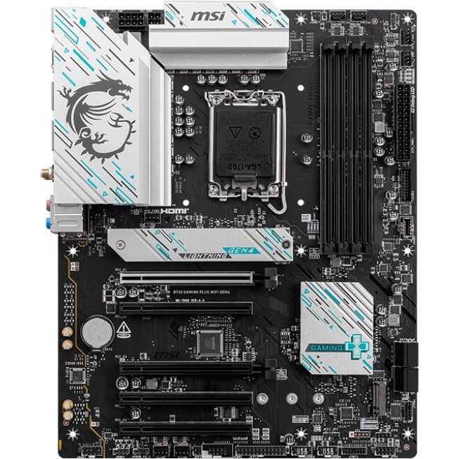 Материнська плата MSI B760 Gaming Plus WiFi DDR4 Socket 1700 (B760 GAMING PLUS WIFI DDR4)