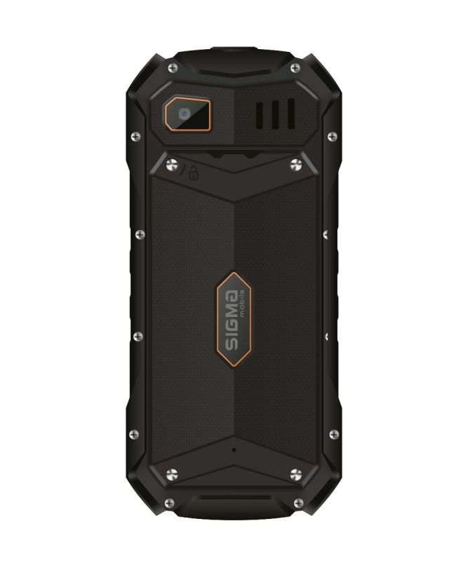 Мобильный телефон Sigma mobile X-treme PV68 Dual Sim Black/Orange (4827798738221)