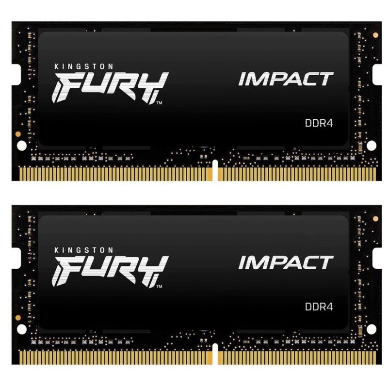 Модуль памяти SO-DIMM DDR4 2x16GB/3200 Kingston Fury Impact (KF432S20IBK2/32)