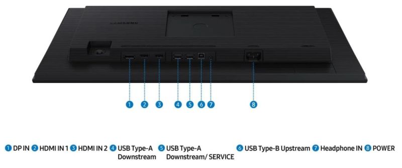 Монитор Samsung 24" LS24D400G IPS Black 100Hz (LS24D400GAIXUA)