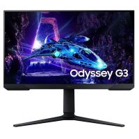 Монiтор Samsung 24" Odyssey G3 LS24DG300 VA Black 180Hz (LS24DG300EIXUA)