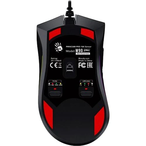 Миша Bloody A70A Crackle Black (A70A Bloody (Black))