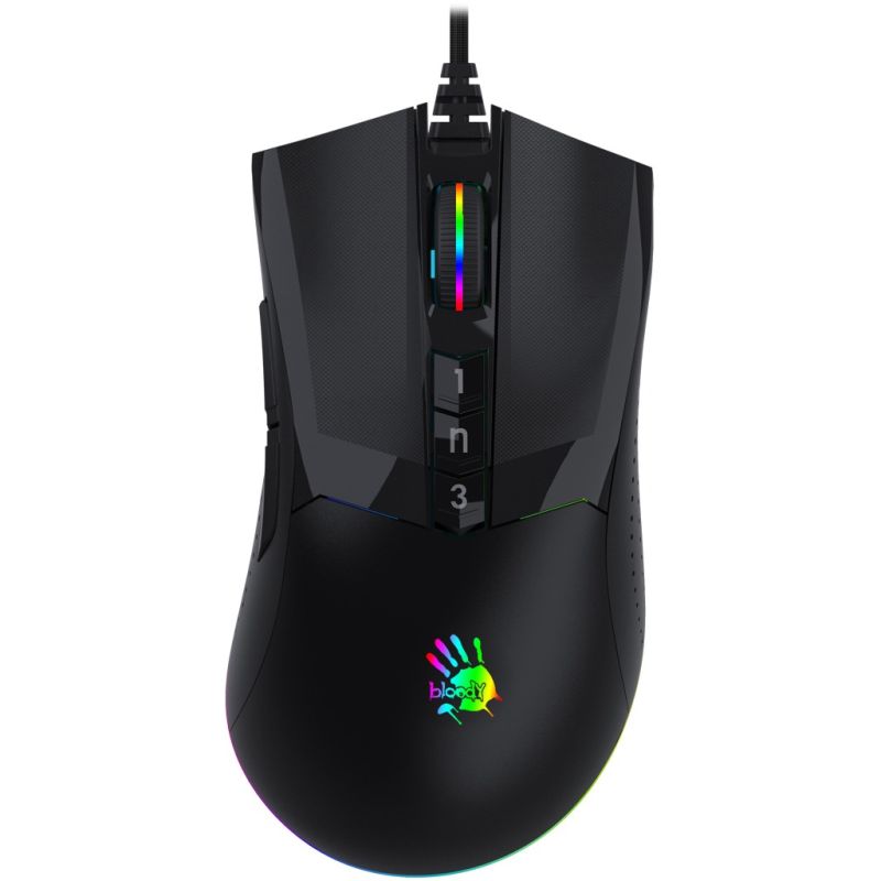 Мышь Bloody W90 Pro Stone Black (W90 Pro Bloody (Stone black))