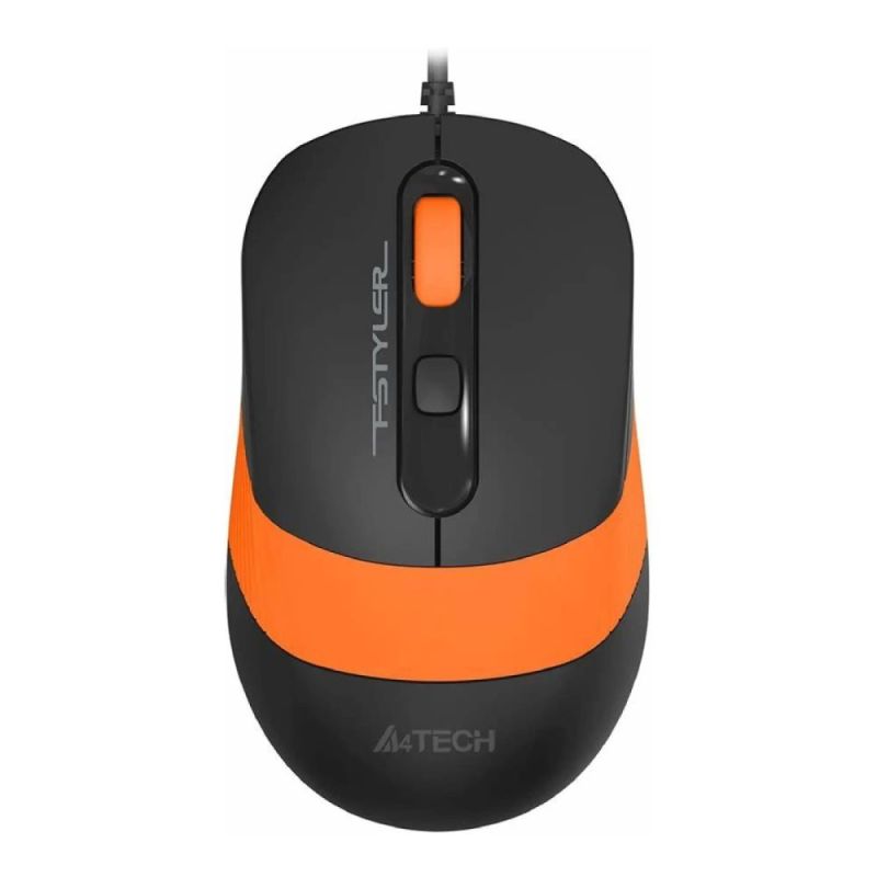 Миша A4Tech FM10S Orange/Black USB (FM10S (Orange))