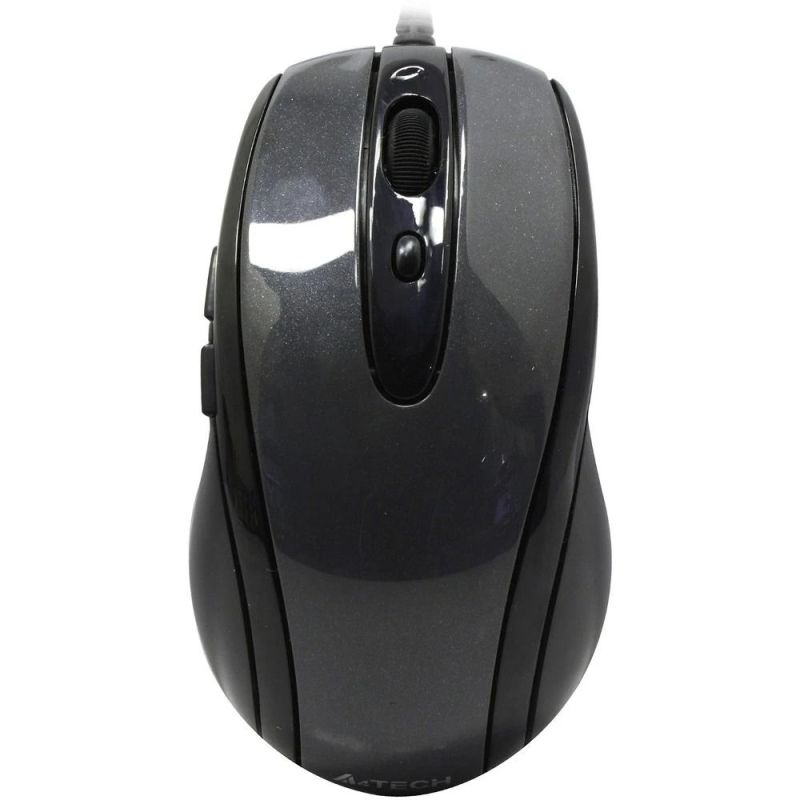 Миша A4Tech N-708X Glossy Grey (N-708X (Glossy Grey))