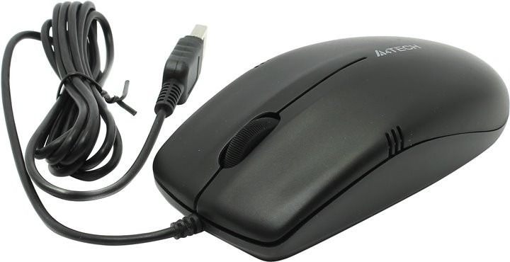 Миша A4Tech OP-530NU Black V-Track (OP-530NU USB (Black))