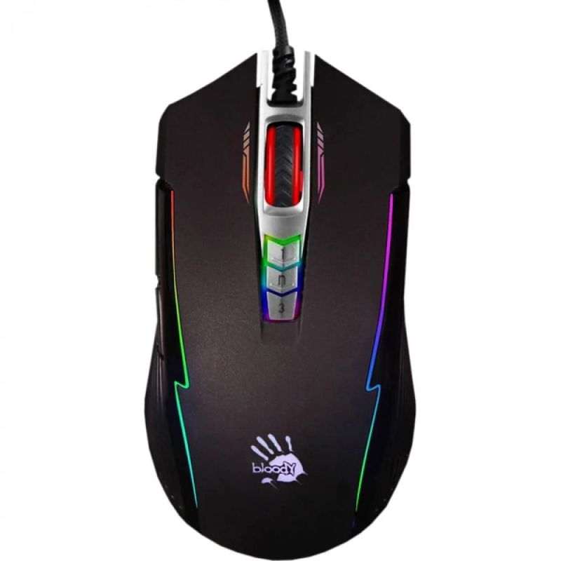Мышь A4Tech P93s Bloody Black (P93s Bloody (Stone black))