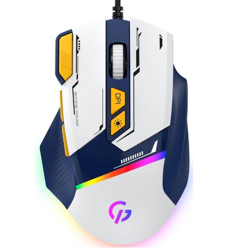 Миша GamePro Blue-White (GM300BL)