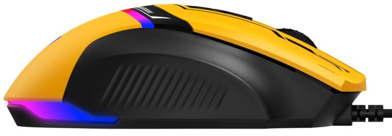 Миша GamePro GM300BL Yellow-Black (GM300Y)