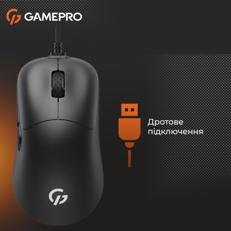 Миша GamePro Black (GM690B)