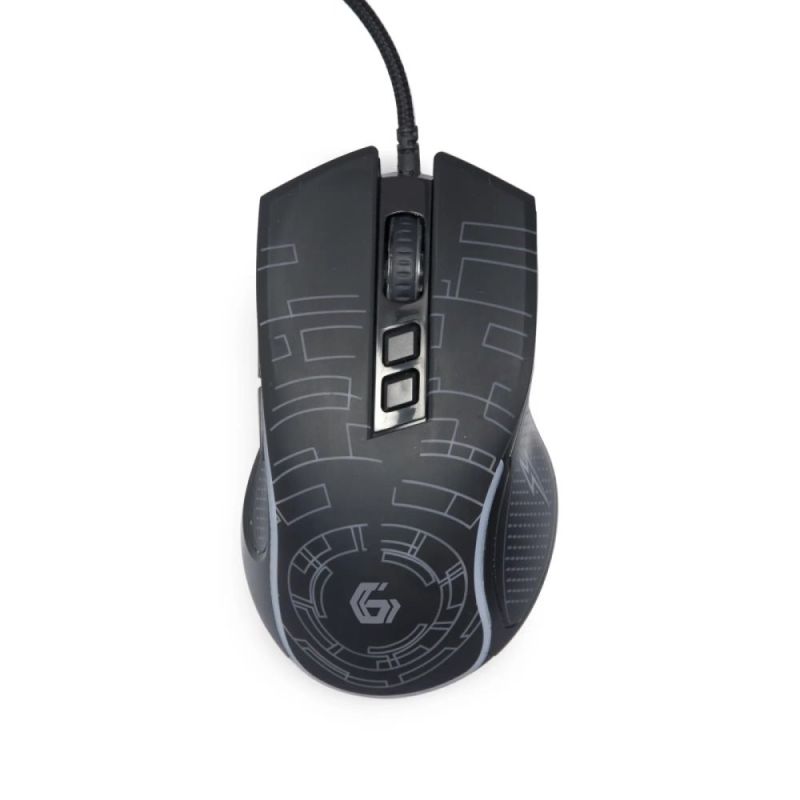 Миша Gembird Black (MUSG-RGB-01)