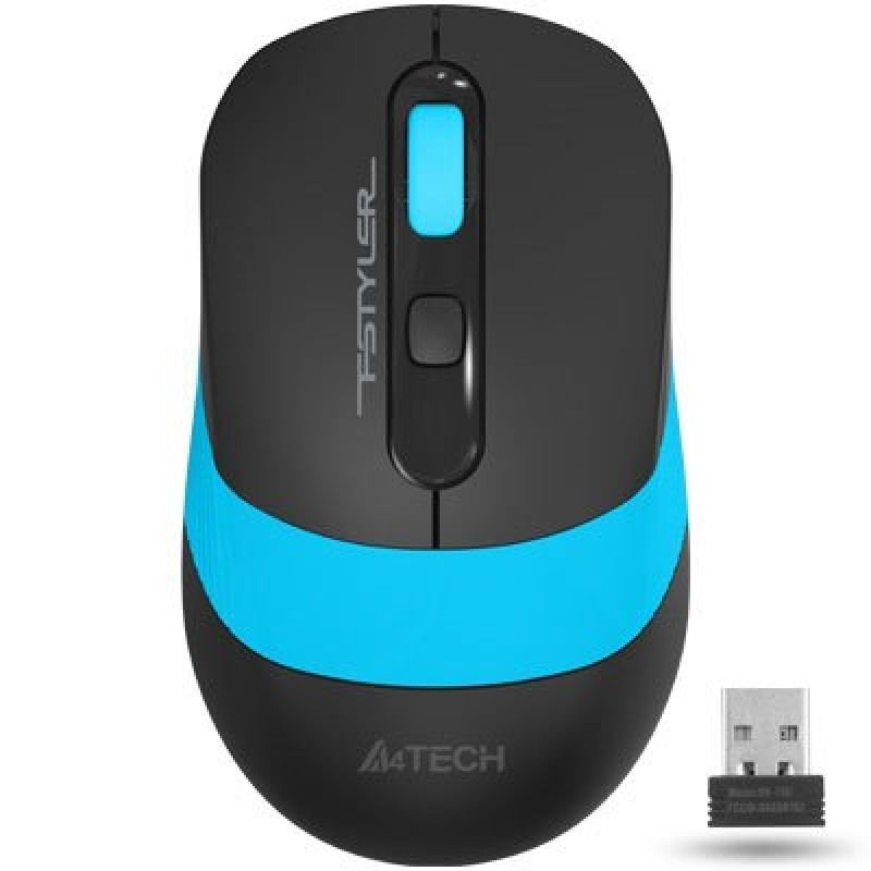 Миша бездротова A4Tech FG10 Black/Blue USB (FG10 (Blue))