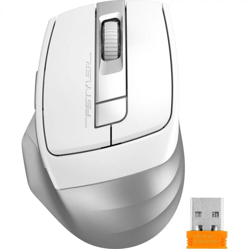 Миша бездротова A4Tech Fstyler FB35CS Icy White (FB35CS (Icy White))