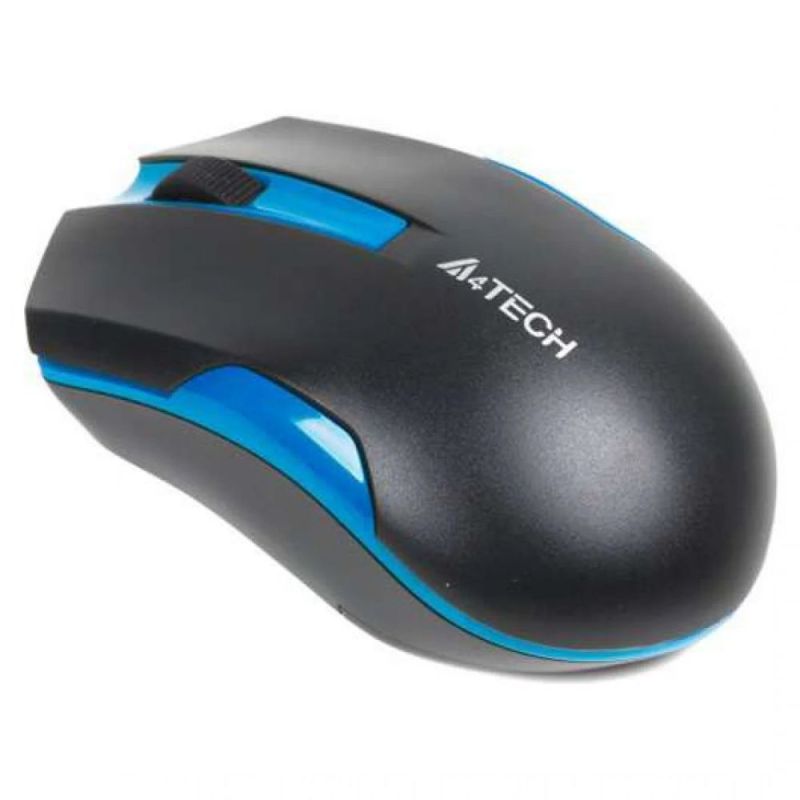 Миша бездротова A4Tech G3-200N Black/Blue USB V-Track (G3-200N (Black+Blue))