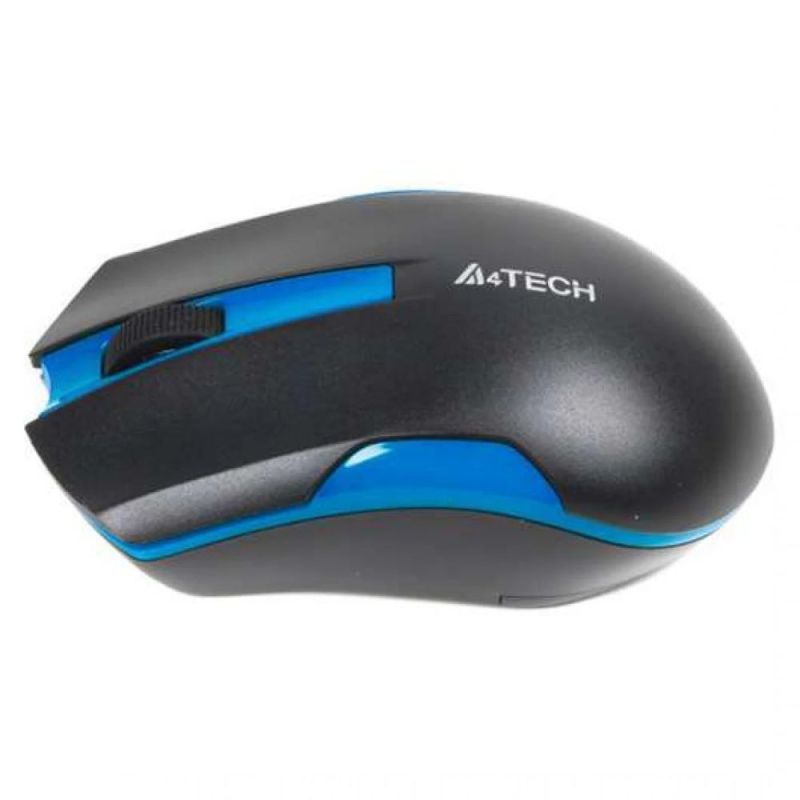 Миша бездротова A4Tech G3-200N Black/Blue USB V-Track (G3-200N (Black+Blue))