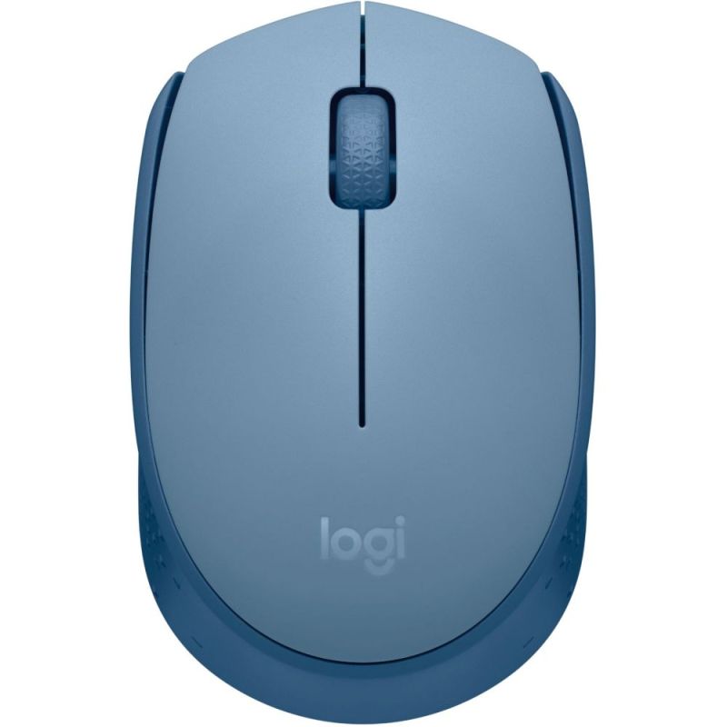 Миша бездротова Logitech M171 Blue/Gray (910-006866)