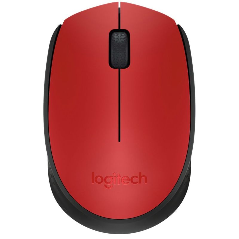 Миша бездротова Logitech M171 Red/Black (910-004641)