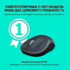 Мышь беспроводная Logitech M185 Grey (910-002238)