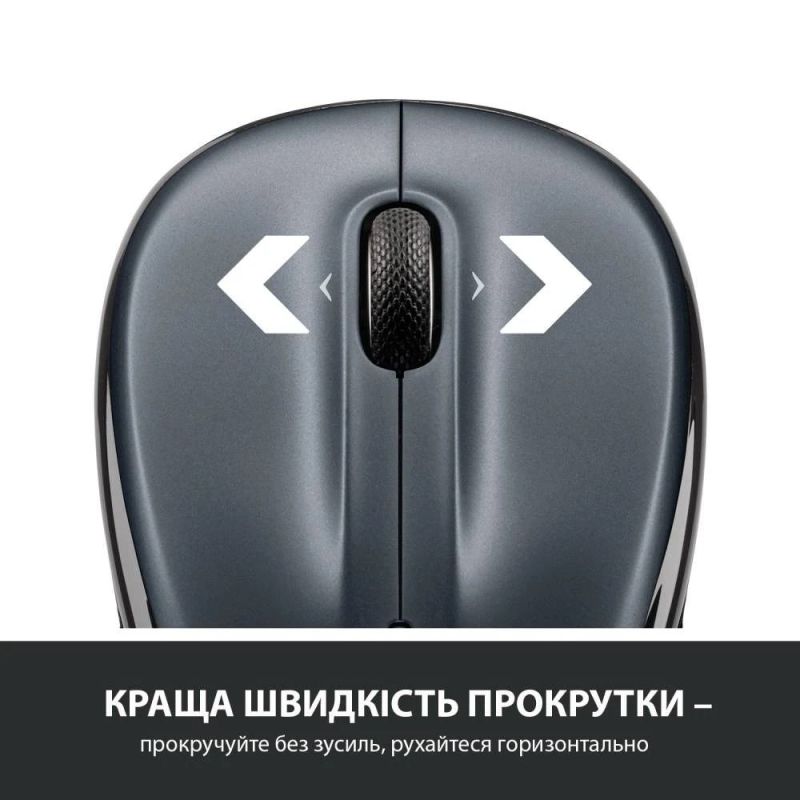 Мышь беспроводная Logitech M325s Dark Silver (910-006812)